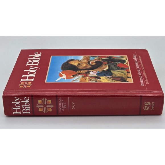 International Children's Bible Thomas Nelson Red Hardcover Illustrated Christian - Picture 5 of 13